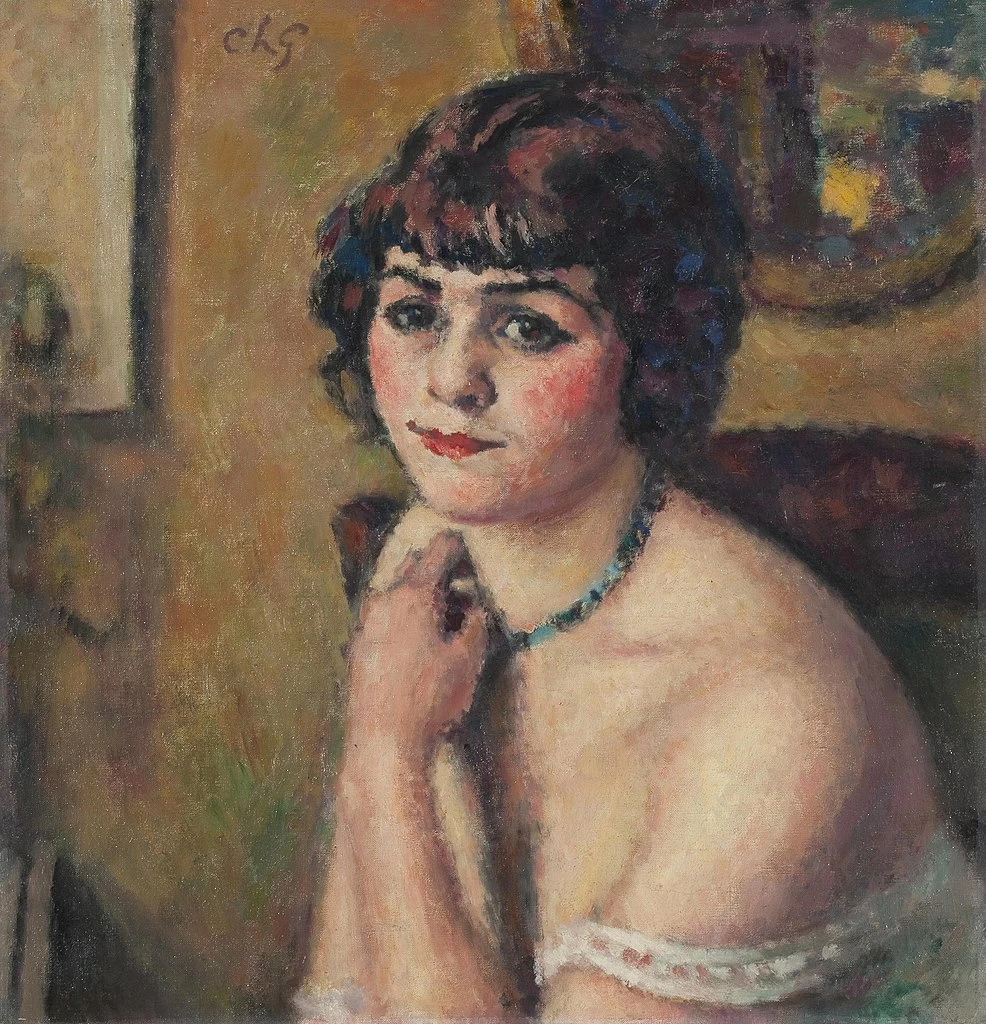 Charles Guérin - Ritratto di giovane donna, Museo dell'Hermitage, San Pietroburgo